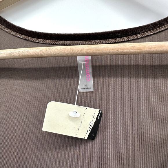 COMMANDO NWT Velvet Tank Jumpsuit in Brown // M - Picture 7 of 11